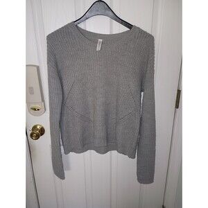 Aeropostale Women's Long Sleeve Sweater Size M Gray